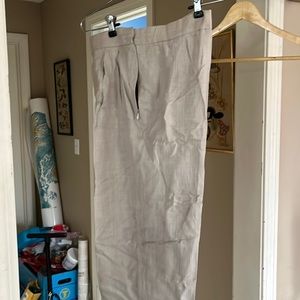 David brooks size 10 lightweight tan pants